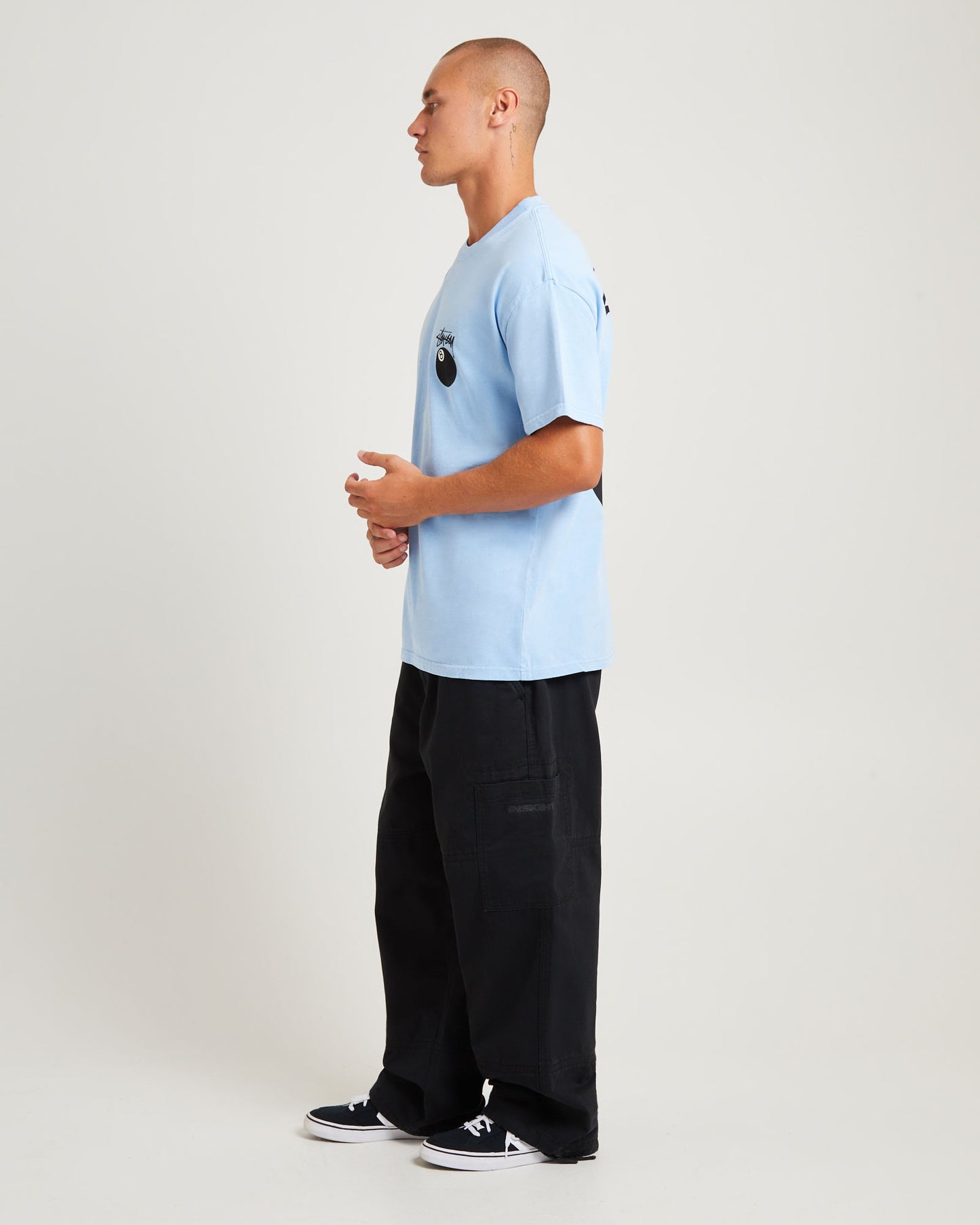 8 Ball LCB Heavyweight T-Shirt Powder Blue