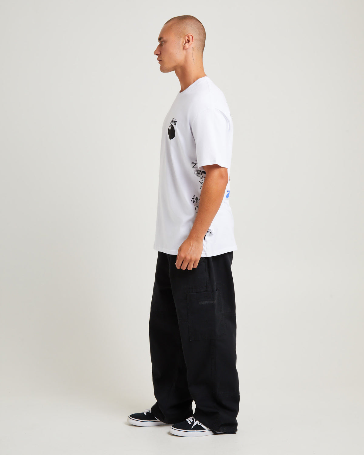 Test Strike Short Sleeve T-Shirt WHITE