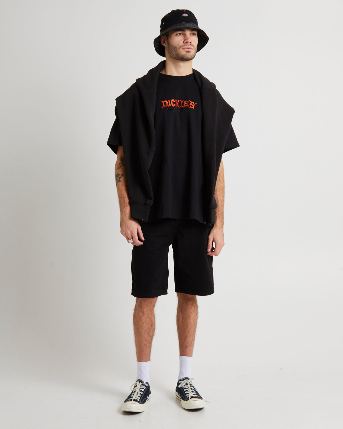 The Beast Double 330 Short Sleeve T-Shirt BLACK