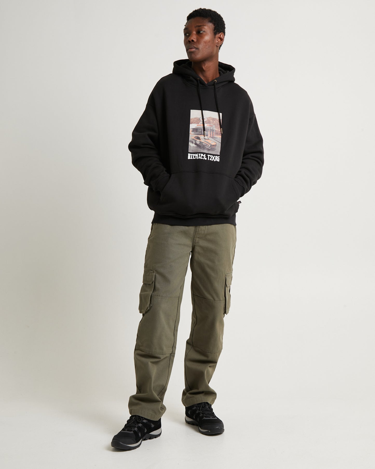 Churn Burn Hoodie Black