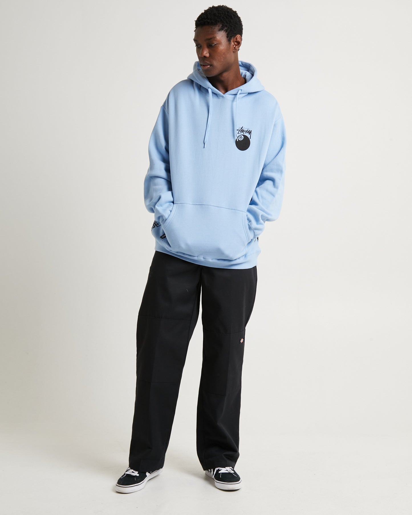 Test Strike Fleece Hoodie Blue