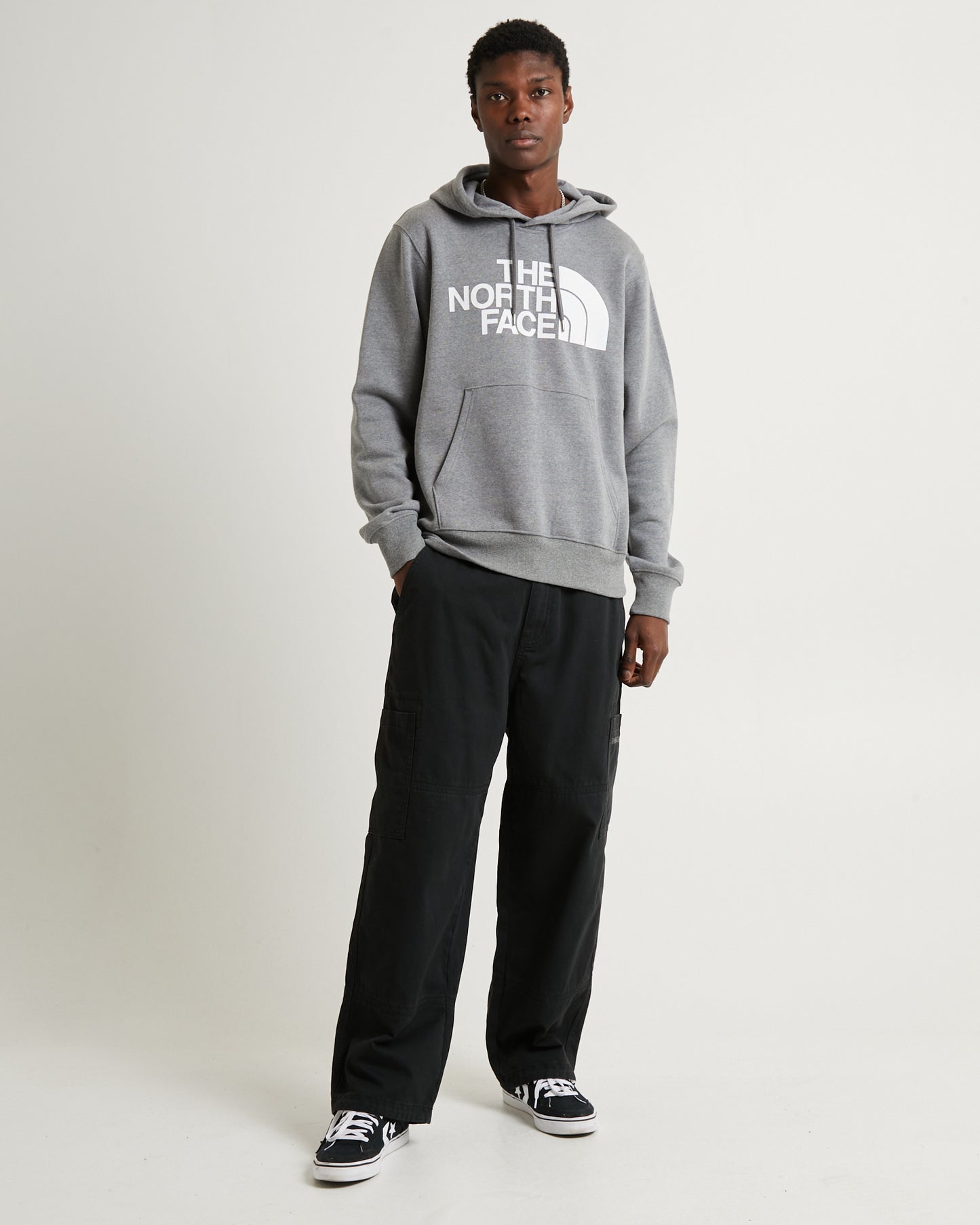 Half Dome Pullover Hoodie Grey Heather