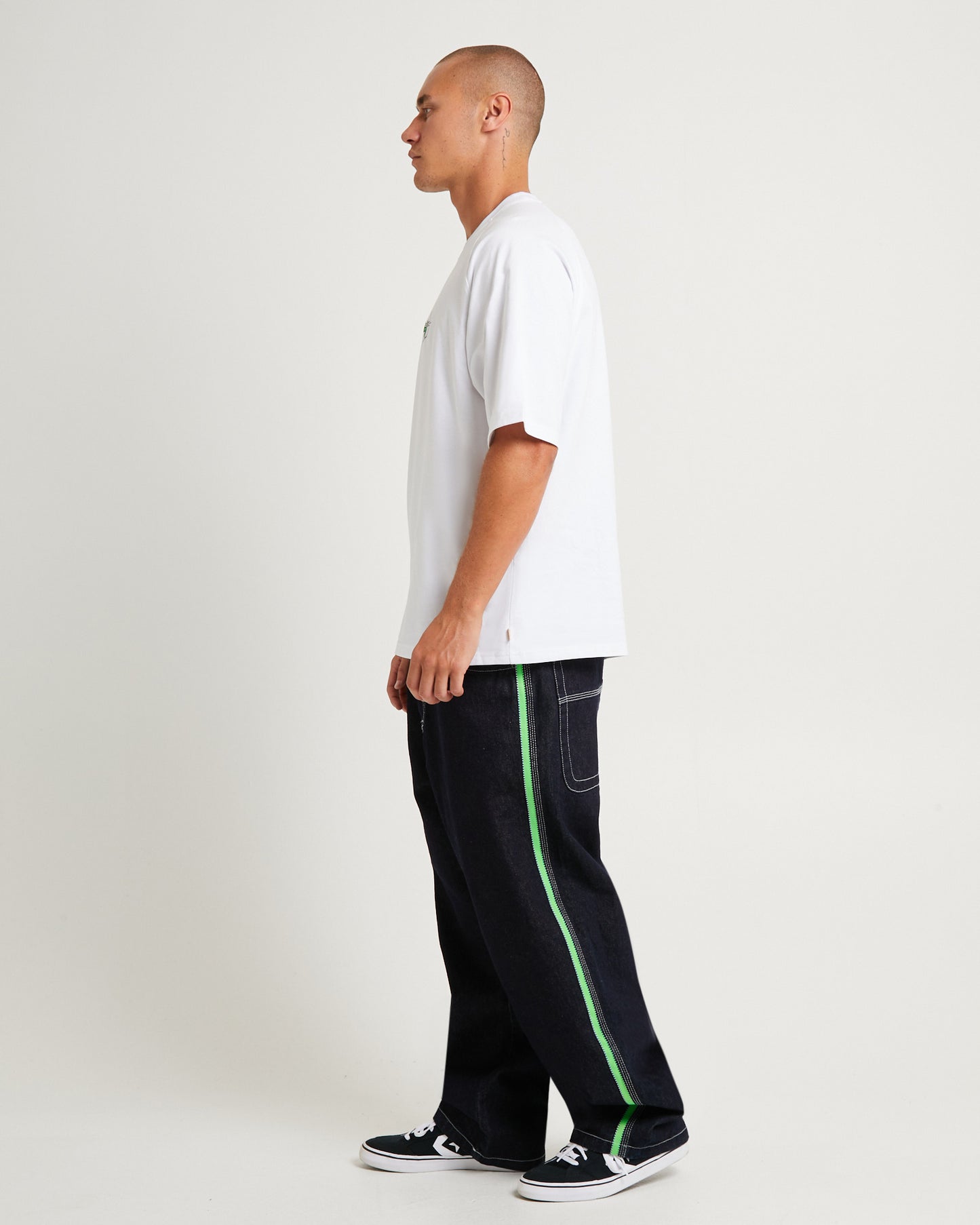 Morpheus Short Sleeve Raglan T-Shirt White