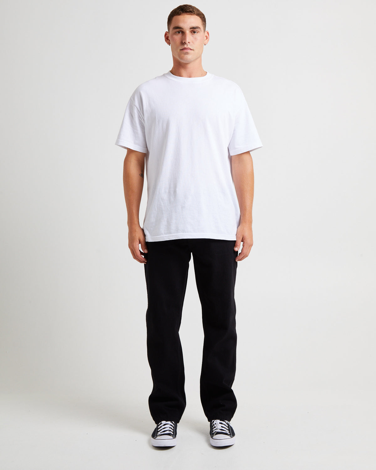 Ezy Comfort Stone Denim Jeans Washed WASHED BLACK