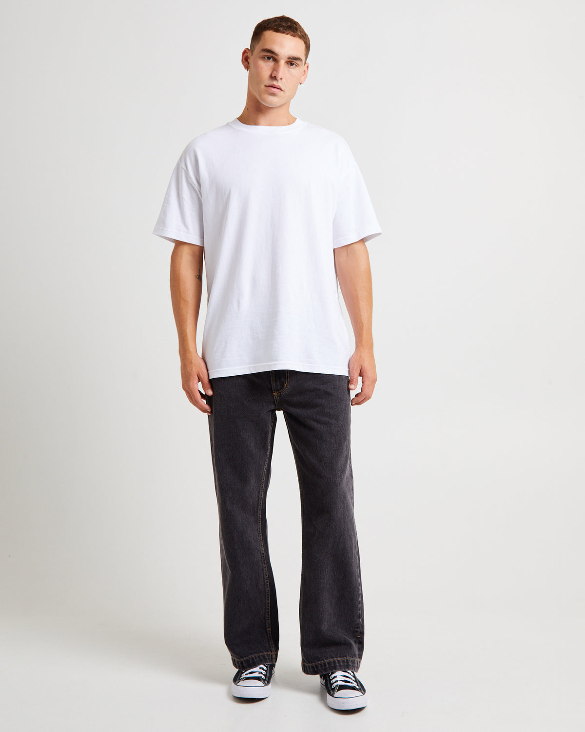 Lazy Boy Burner Denim Jeans FADED BACK