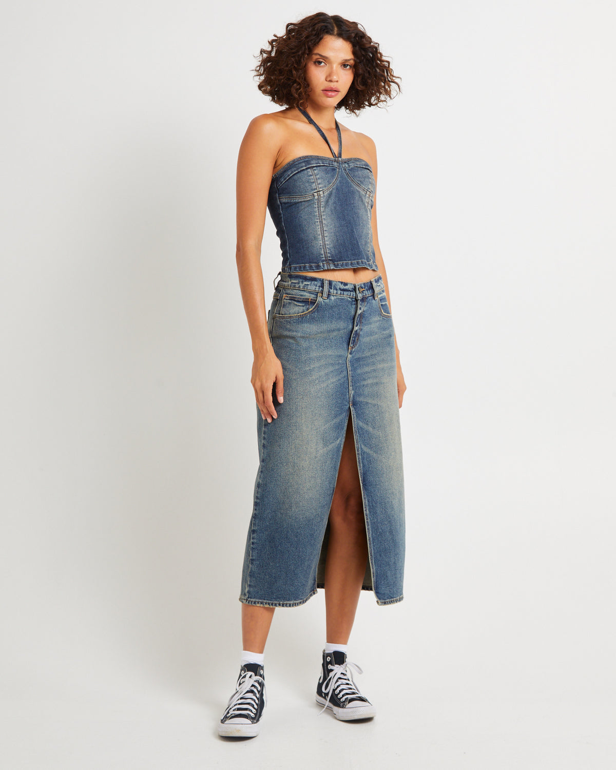 00 Denim Top Zendaya ZENDAYA