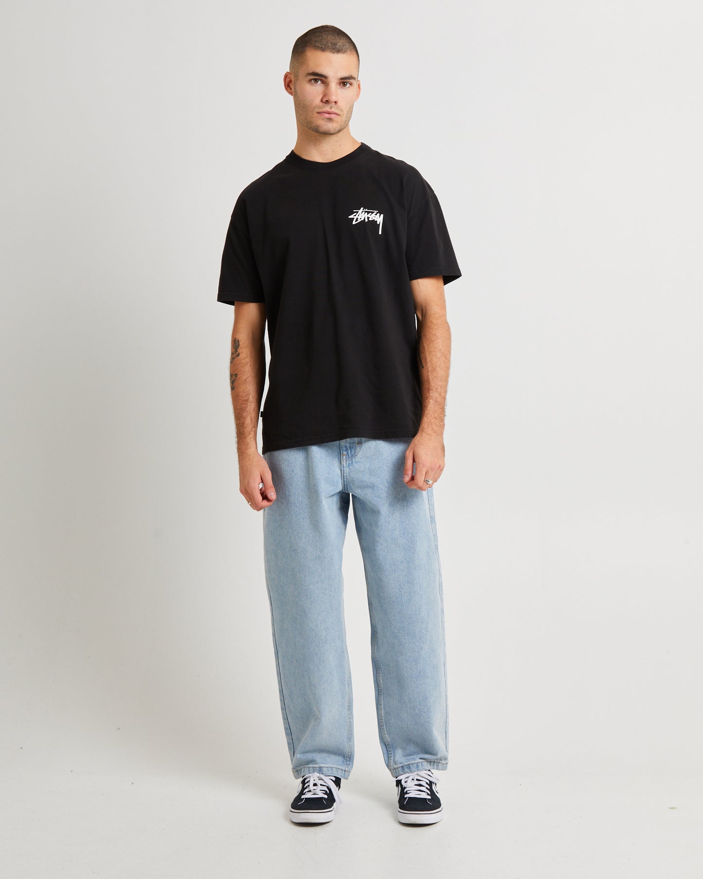 Fuzzy Dice Heavyweight Short Sleeve T-Shirt Black