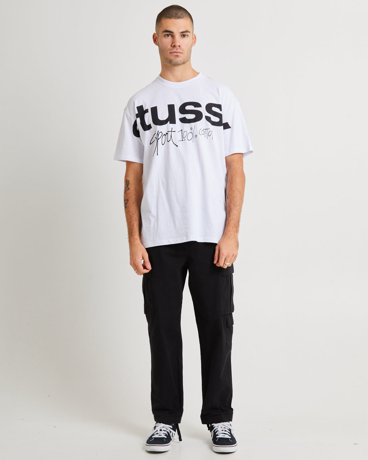 Sport 100 Short Sleeve T-Shirt Washed White PIGMENT WASHED WHITE