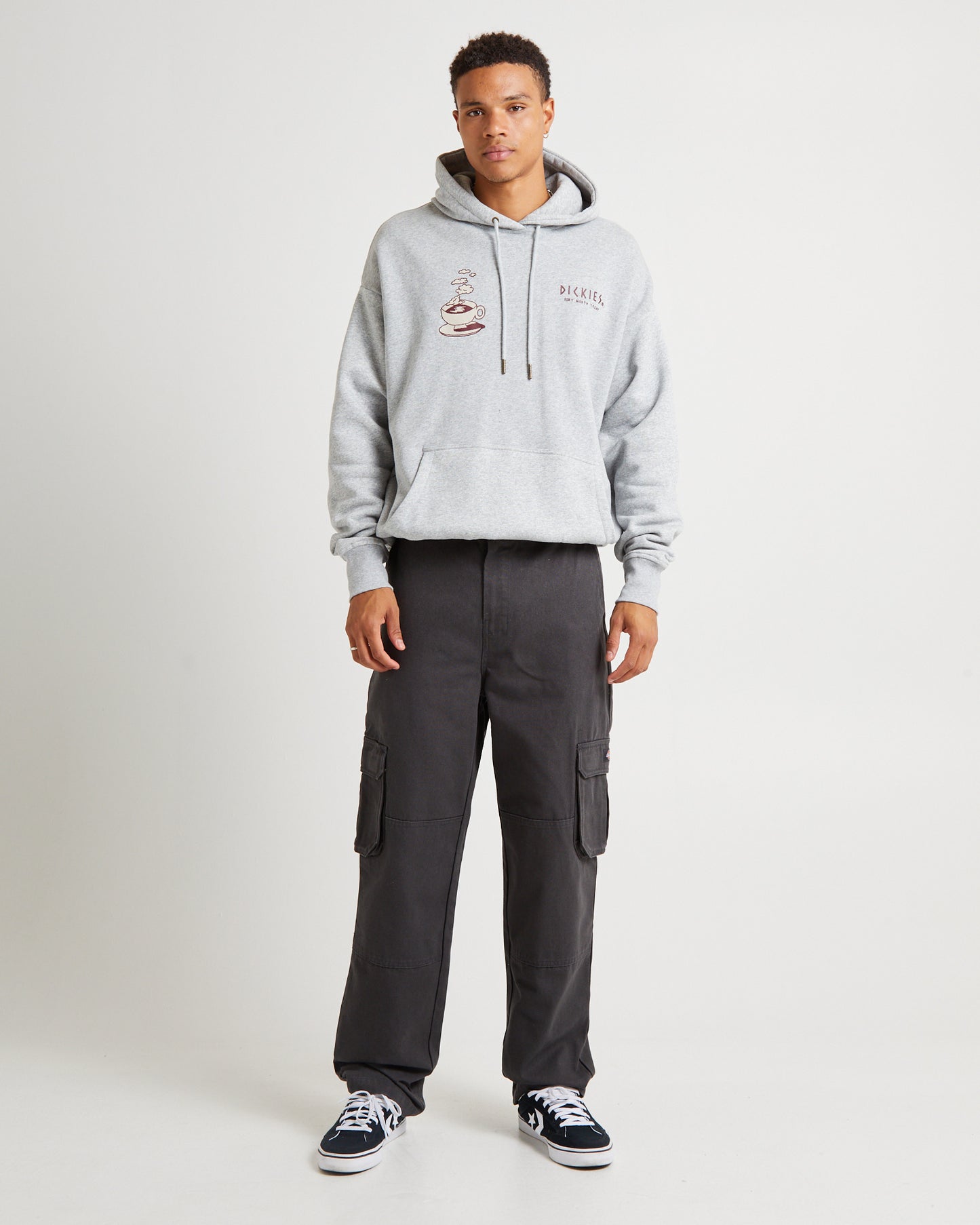 85-283 Cargo Canvas Pants Navy
