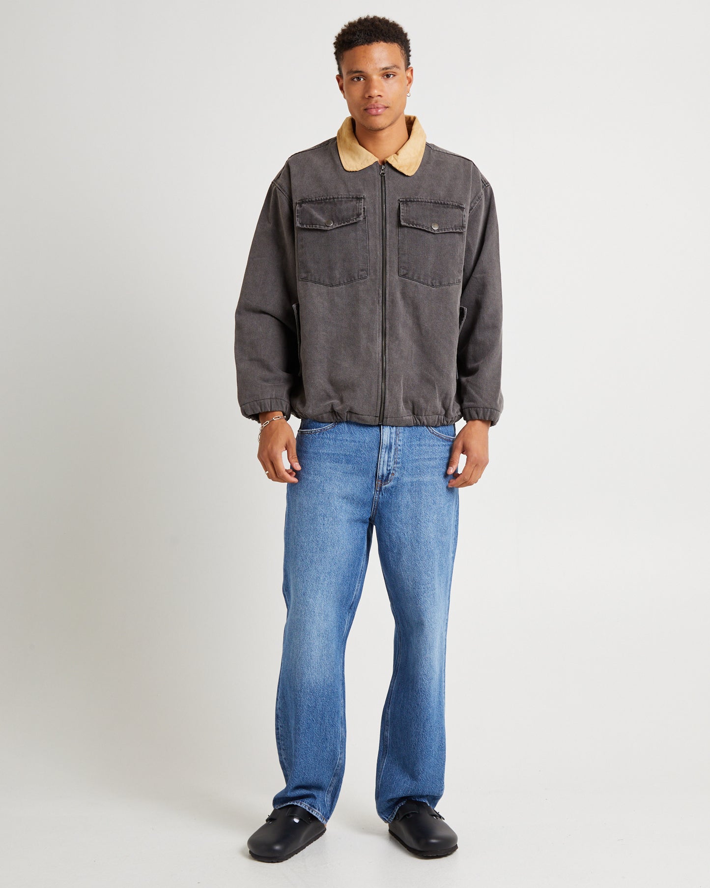 Blackbird Denim Jacket Washed Black