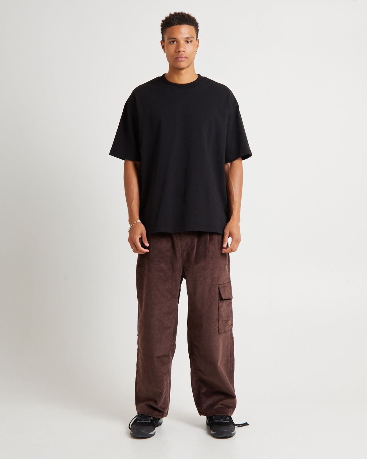 Utility Cord Easy Pants Coal Brown BROWN