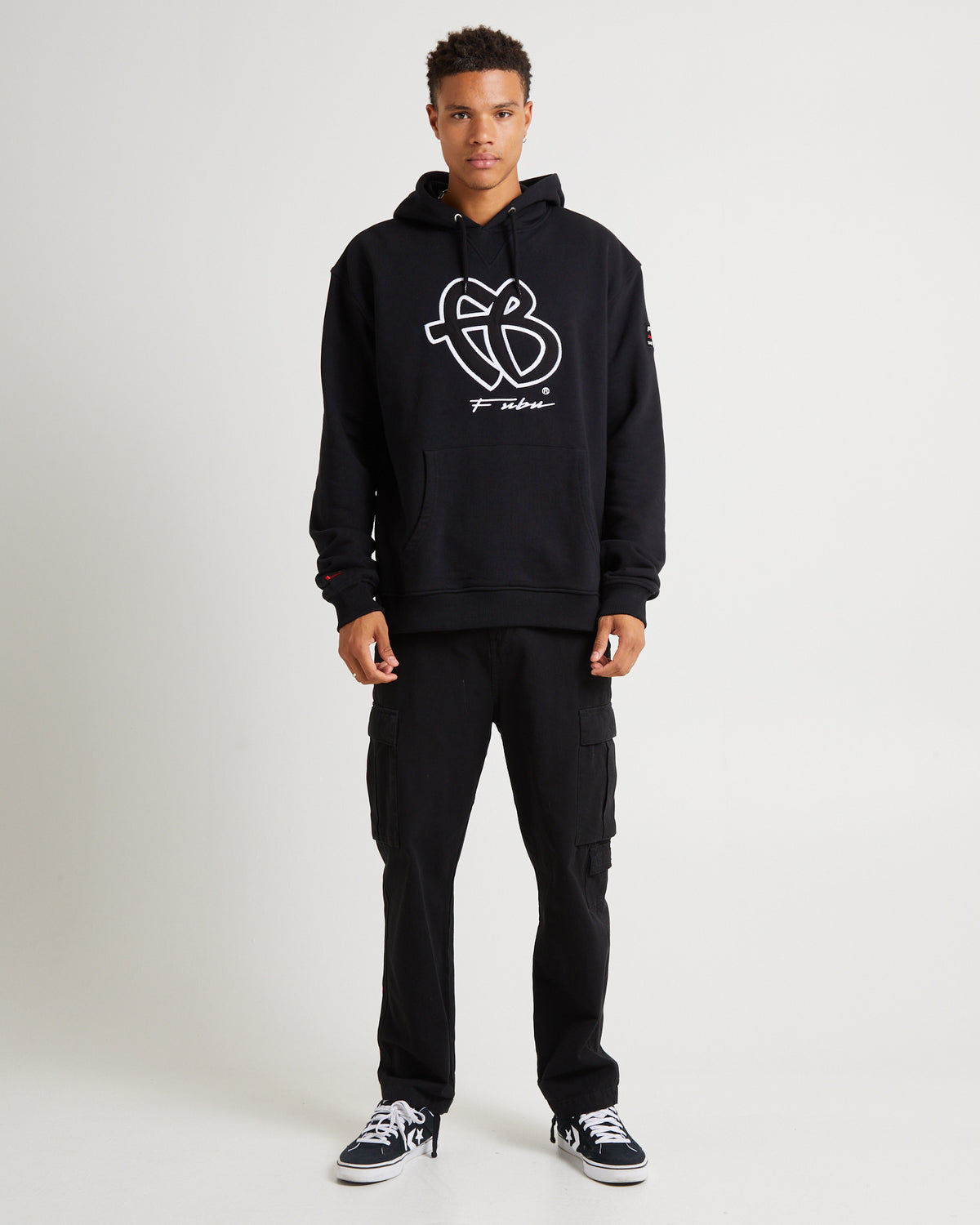 Classic Hooded Sweats Black/White BLACK/WHITE