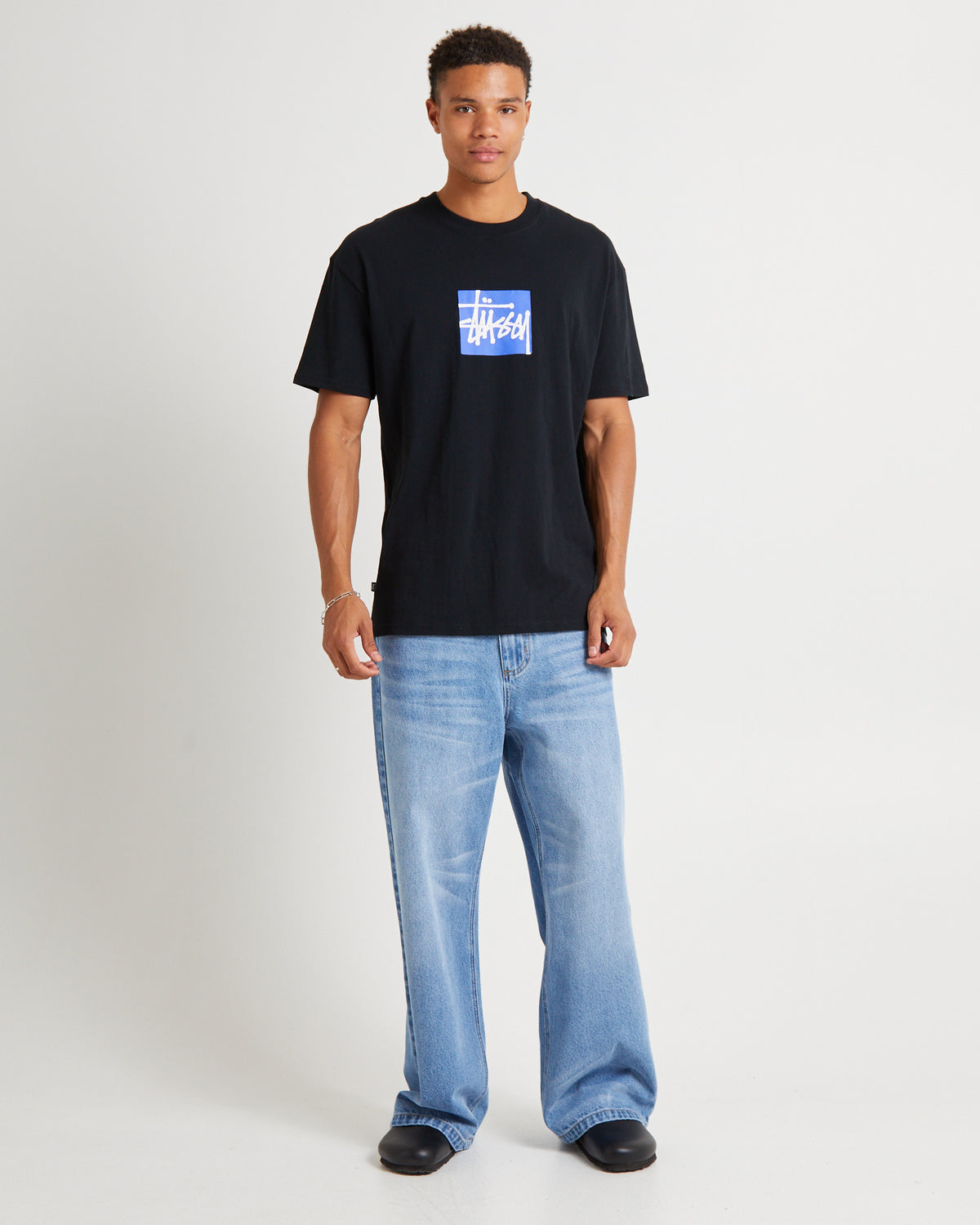 Stock Box Heavy Weight T-Shirt Black BLACK