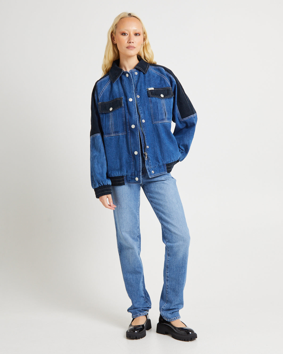 Westwood Denim Bomber Jacket Liberty Blue LIBERTY BLUE