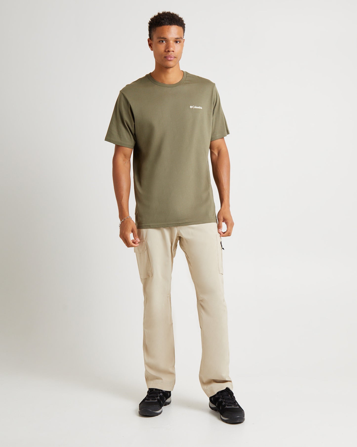 CSC Seasonal Logo T-Shirt Stone Green