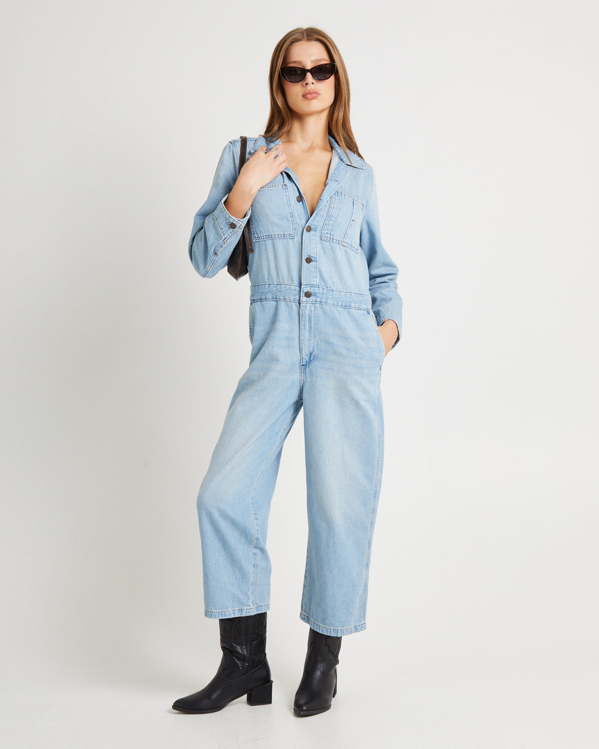 Iconic Denim Jumpsuit CELEBRATE THE MOMENT