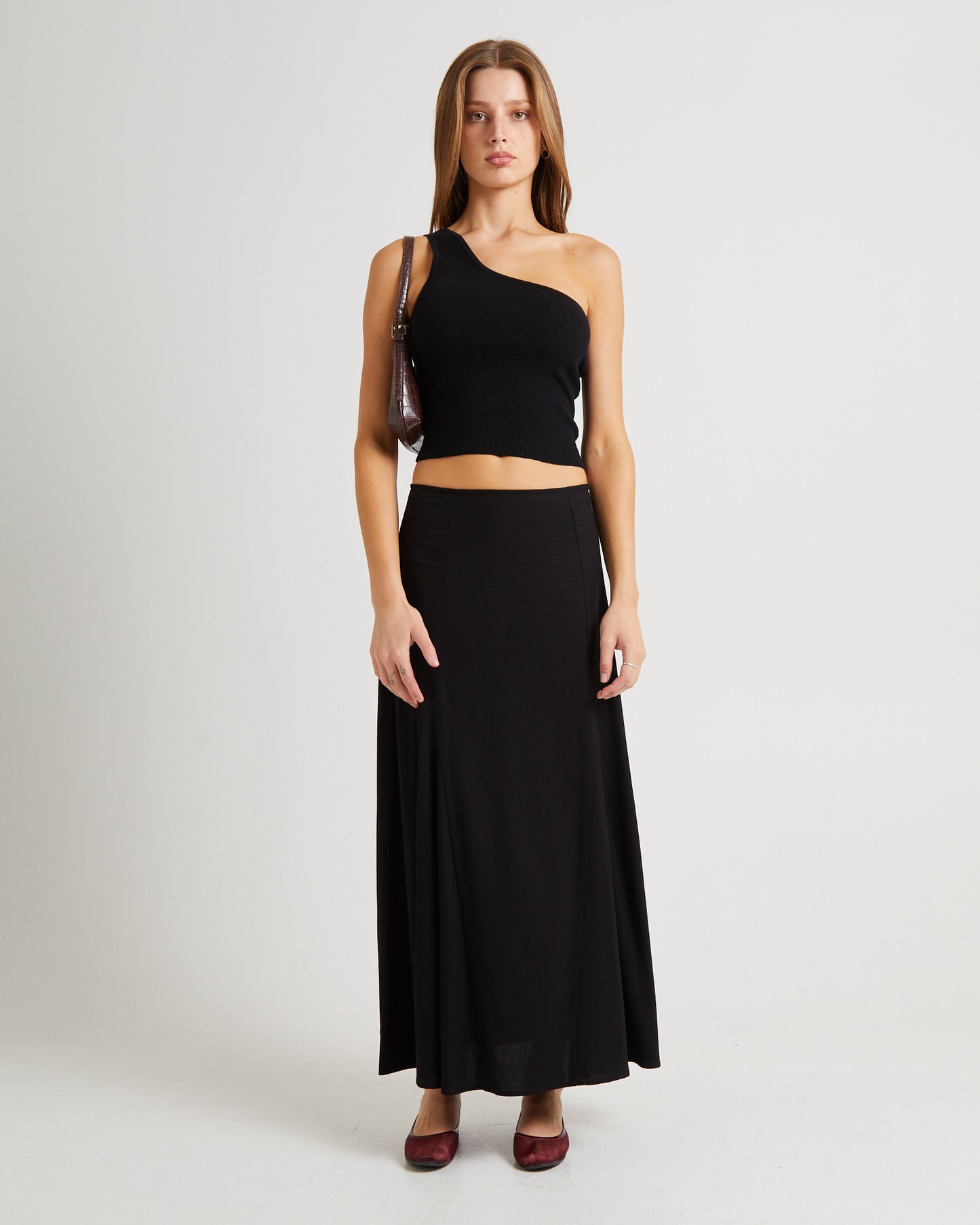 Kenzie Godet Full Maxi Skirt