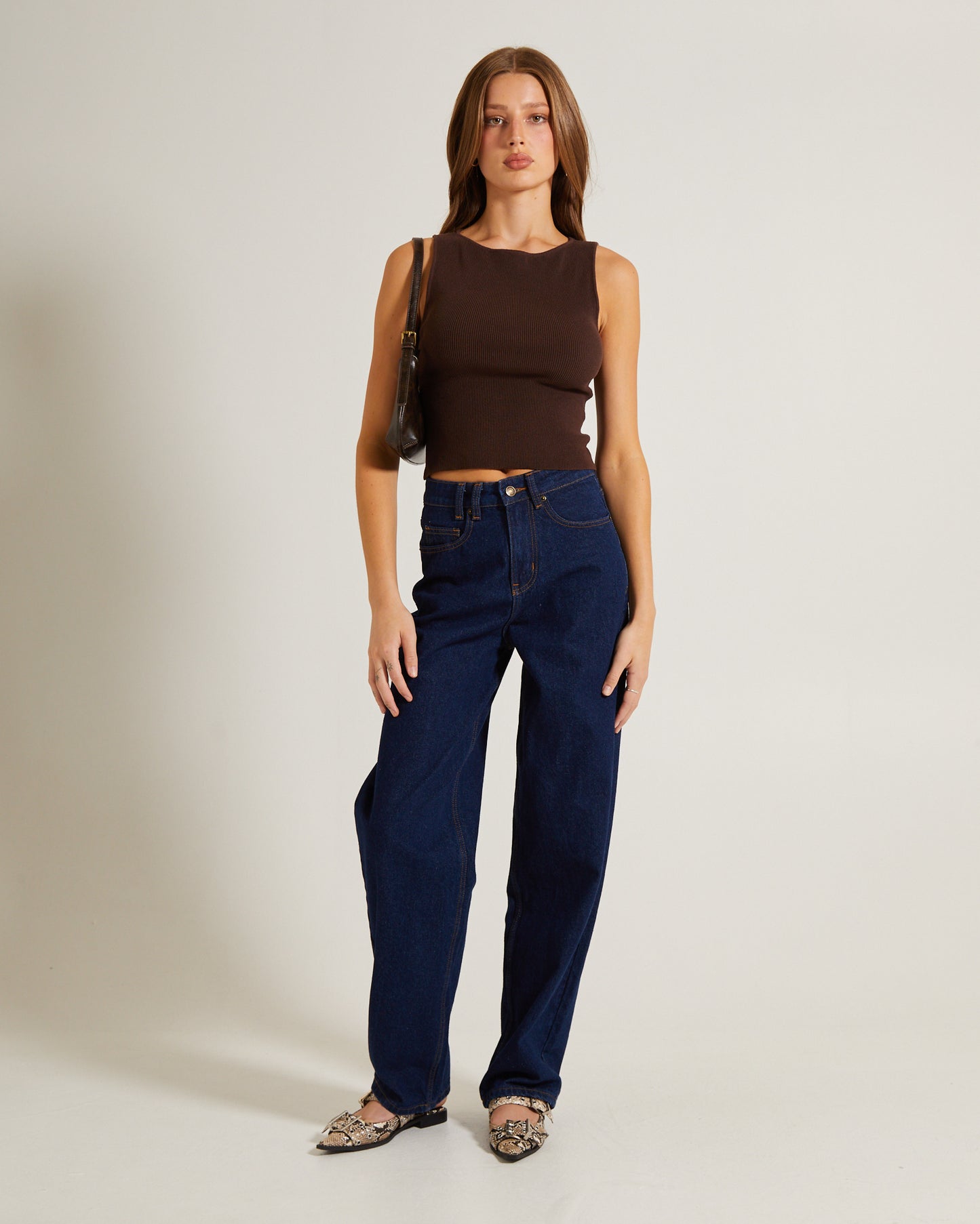 Luxe Knit Slim Fit Tank Top