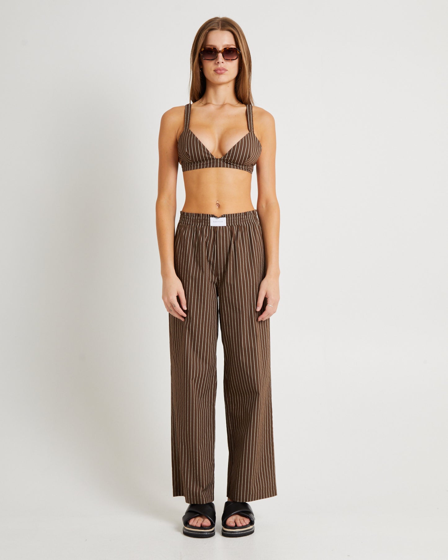 Poppy Stripe Bralette