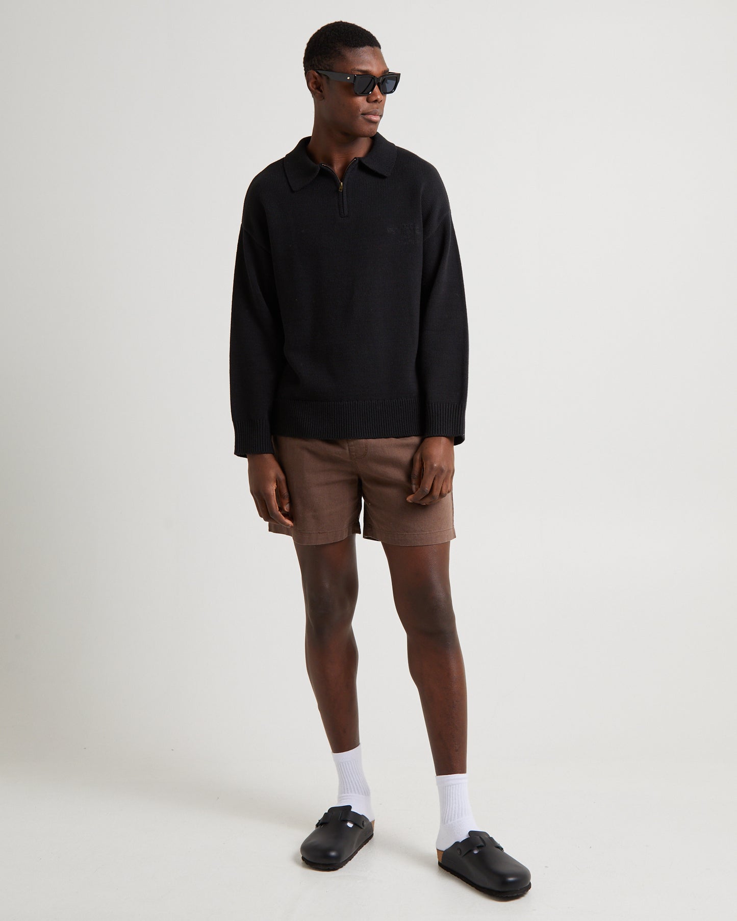 Knit 1/4 Zip Jumper