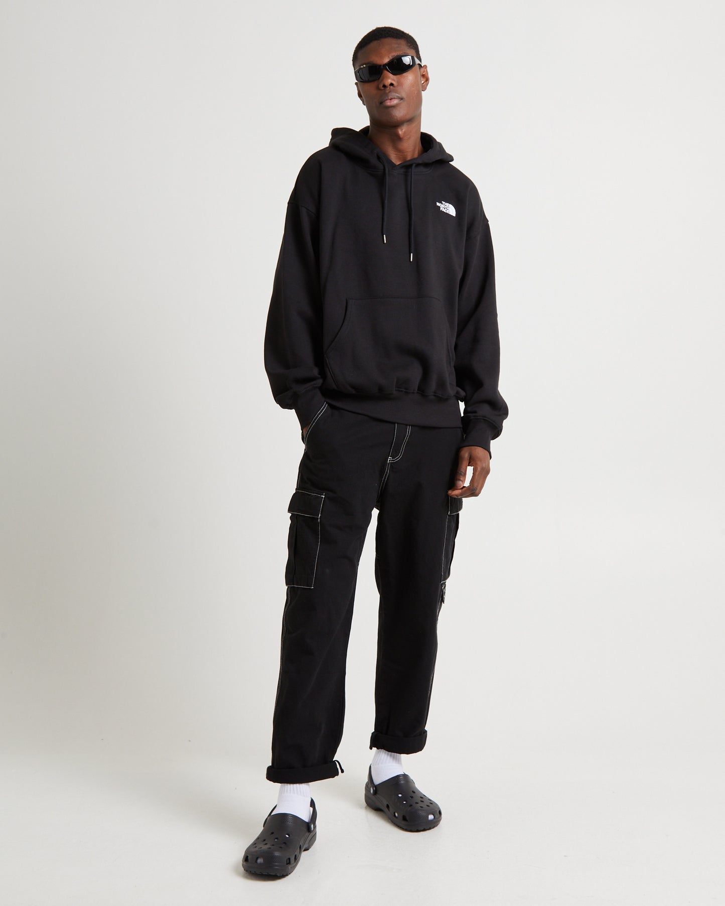 Evolution Vintage Hoodie Black