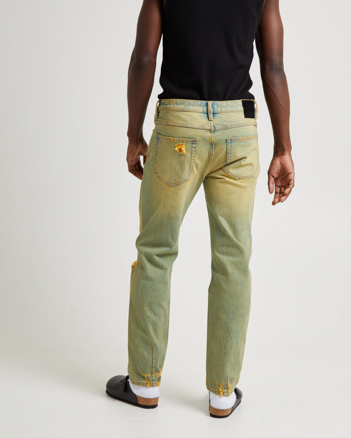 Lou Straight Denim Jeans Riot POLAR