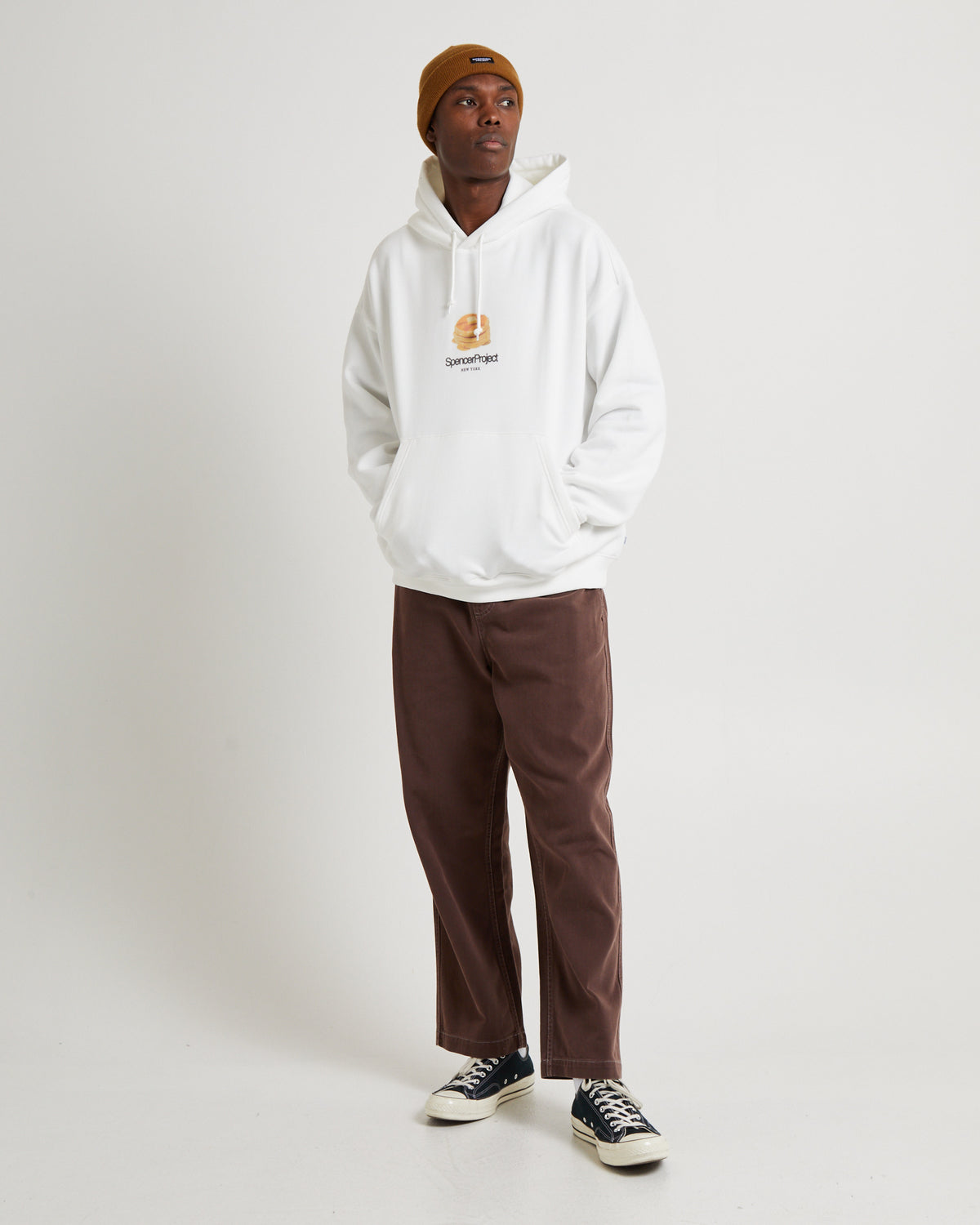 Hotcake Hoodie WHITE