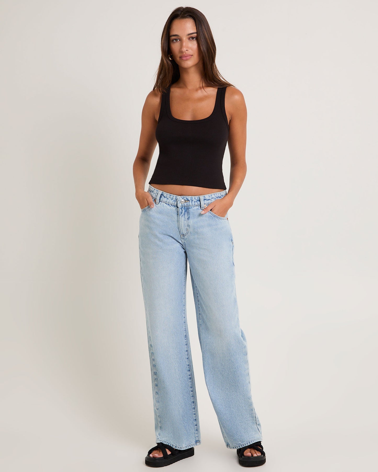 Heidi Low Ranch Denim Jeans