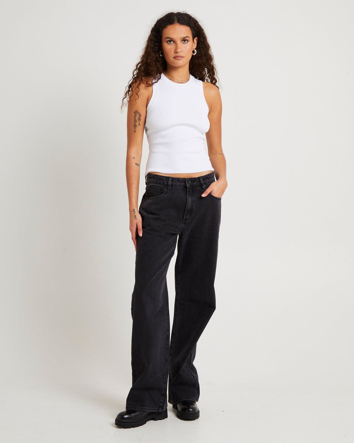 95 Mid Baggy Denim Jeans HEIDI