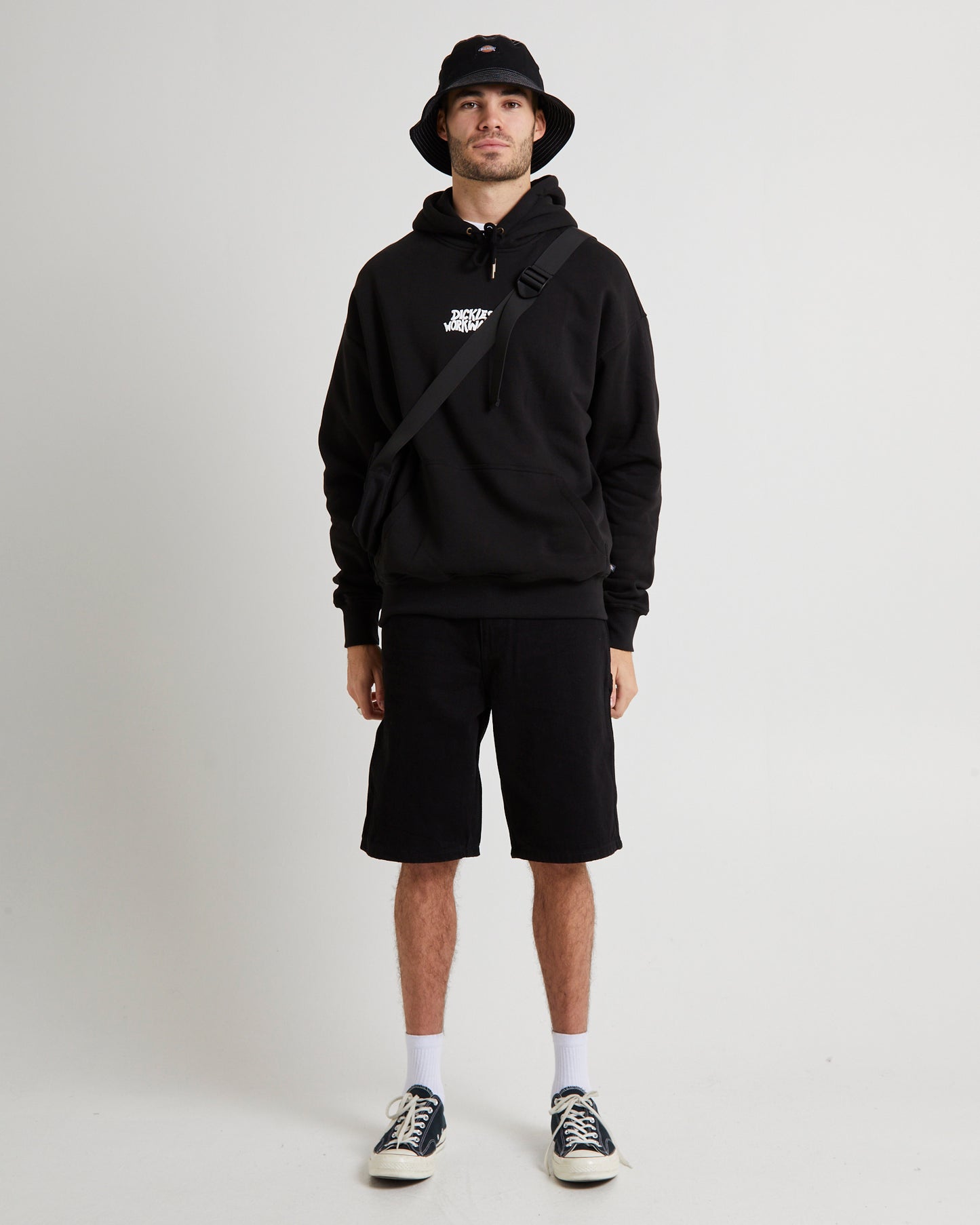 Work Hoodie Black