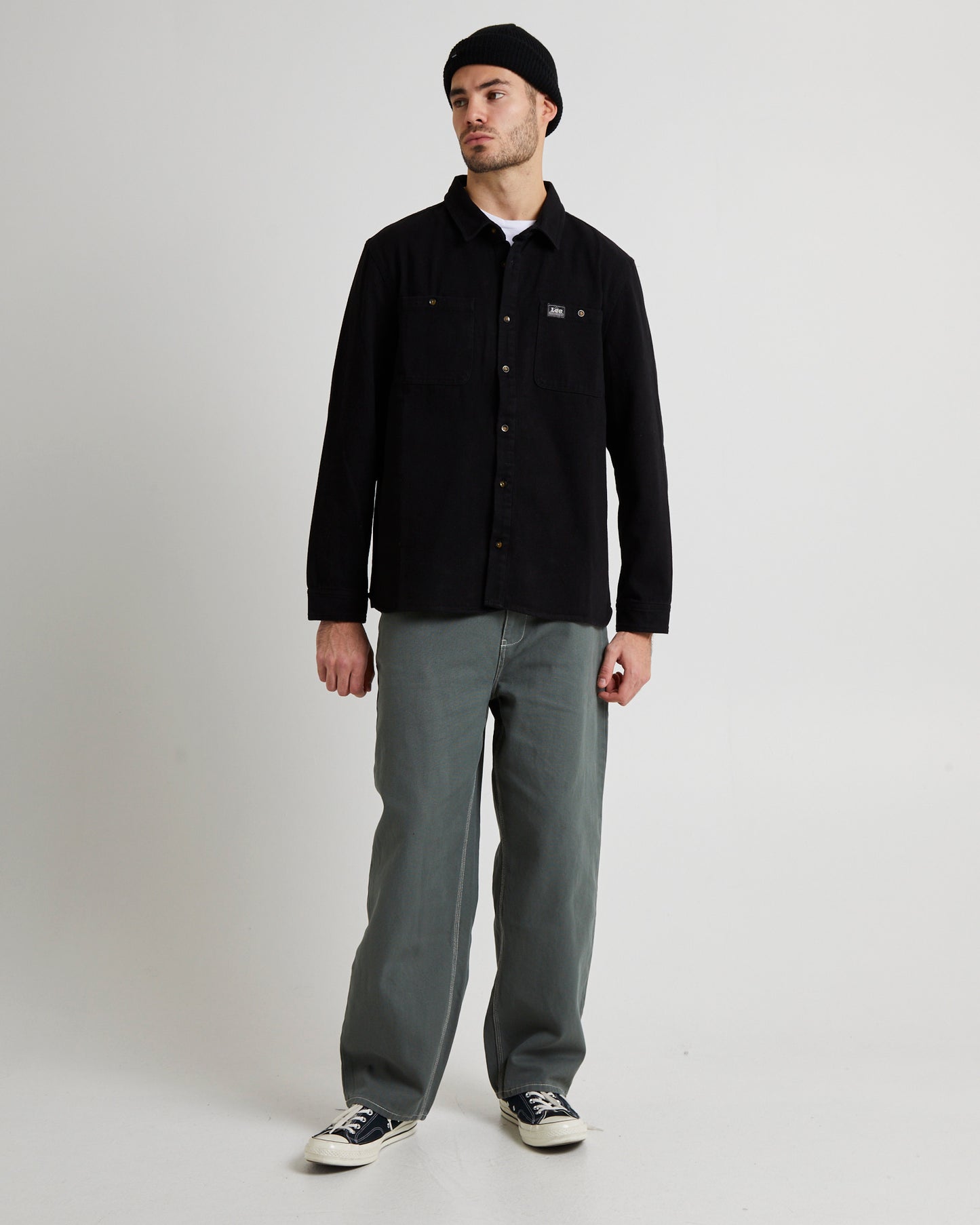 L-Five Relaxed Worker Pant Aircraft Green