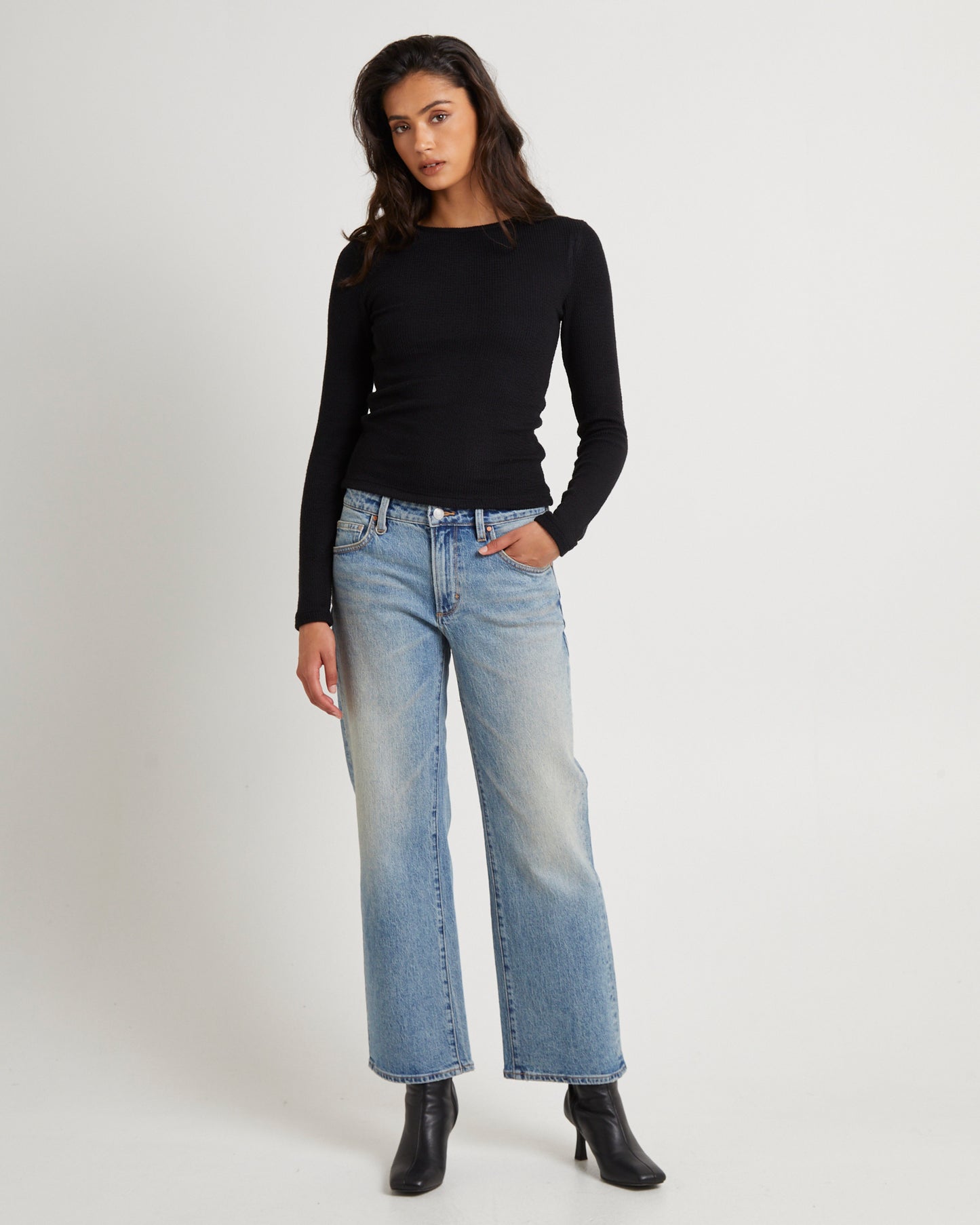 Vivi Long Sleeve Top Black
