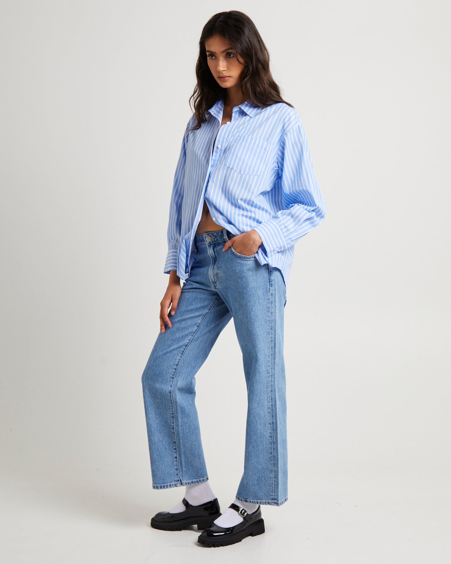 Poppy Poplin Long Sleeve Shirt