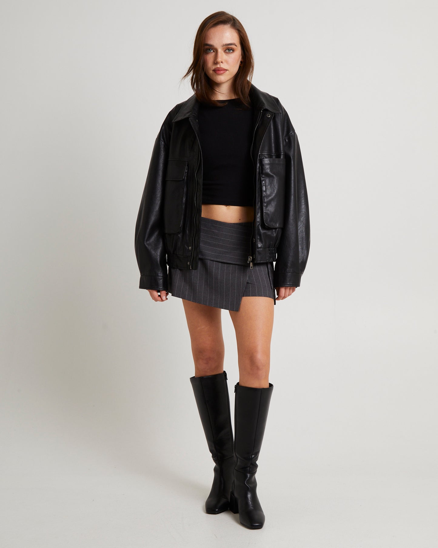 Maeve Tailored Wrap Skort
