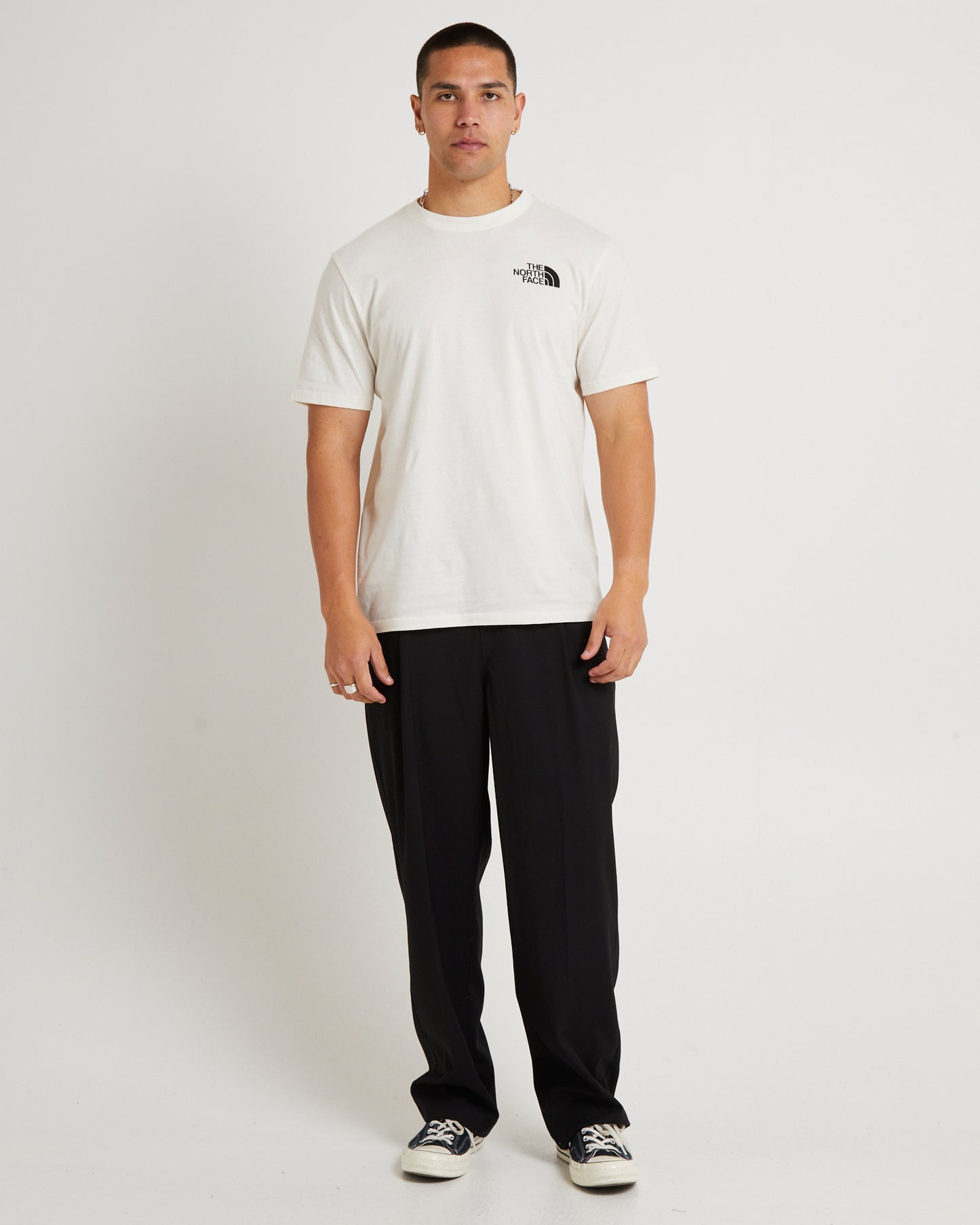 Short Sleeve Box NSE T-Shirt Gardenia White