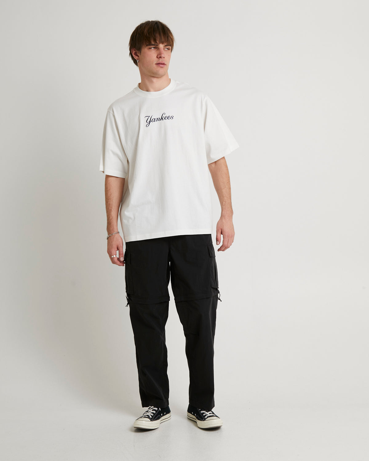 Mid-Script Heavyweight T-Shirt WHITE