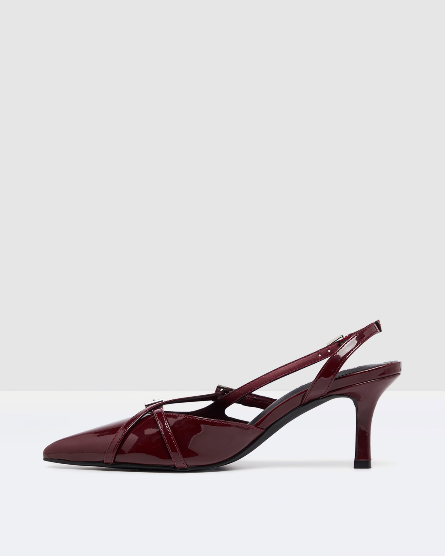 Juicy Slingback Pump Cherry Patent