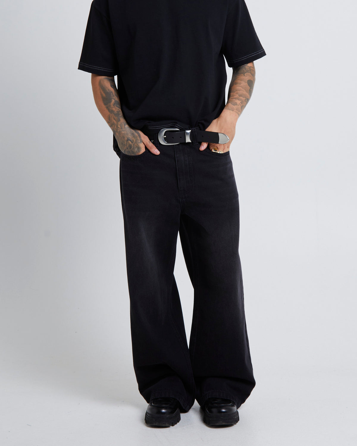 Western Belt BLACK