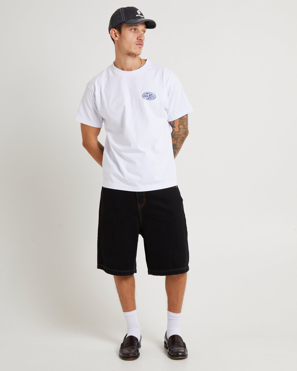 Frogga Heavy Boxy Fit T-Shirt WHITE