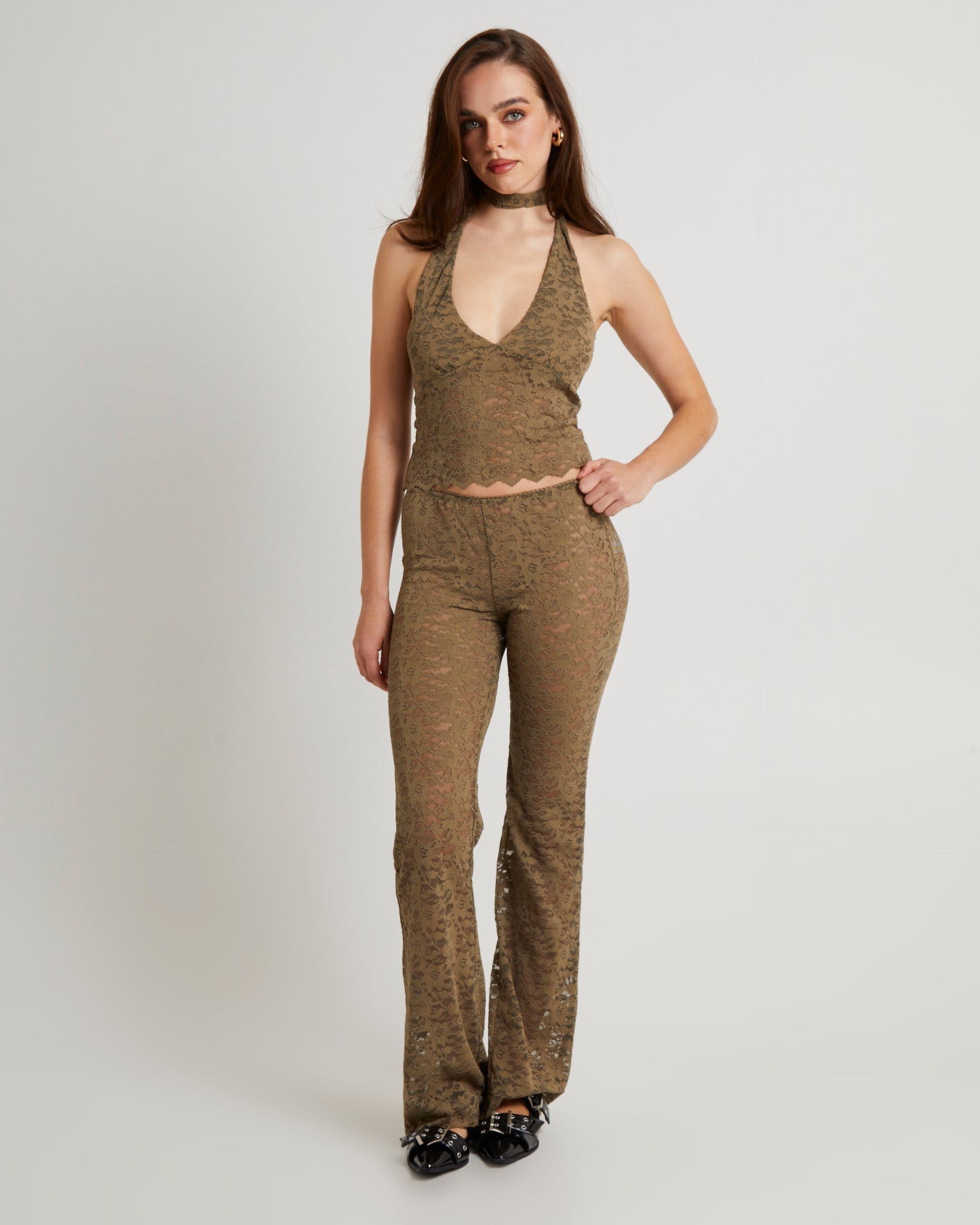 Aria Stretch Lace Pants