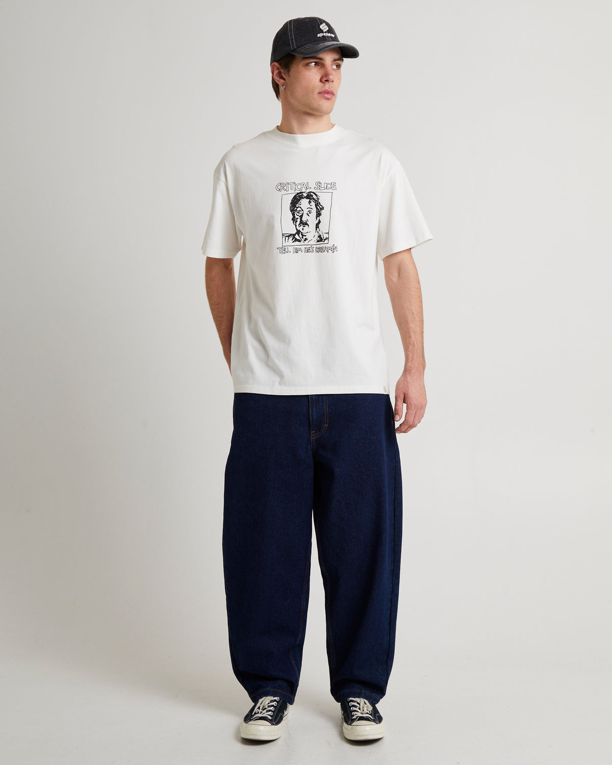 Dreamin Short Sleeve T-Shirt  Vintage White VINTAGE WHITE