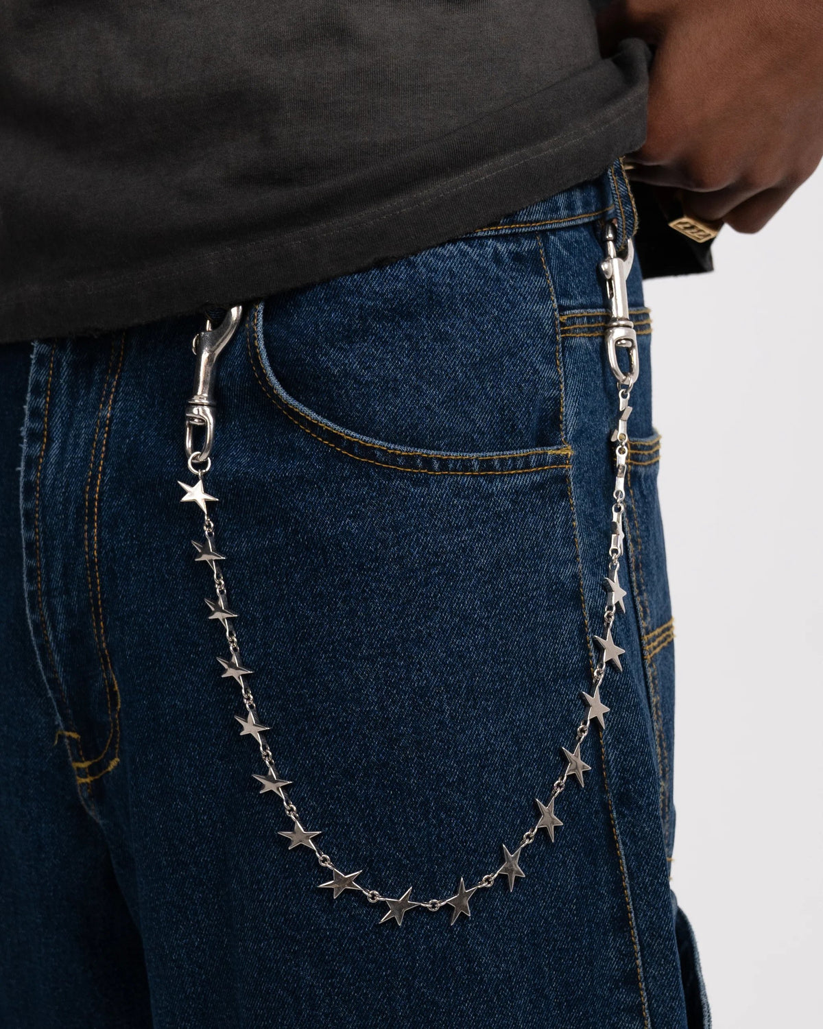 Stars Pant Chain SILVER