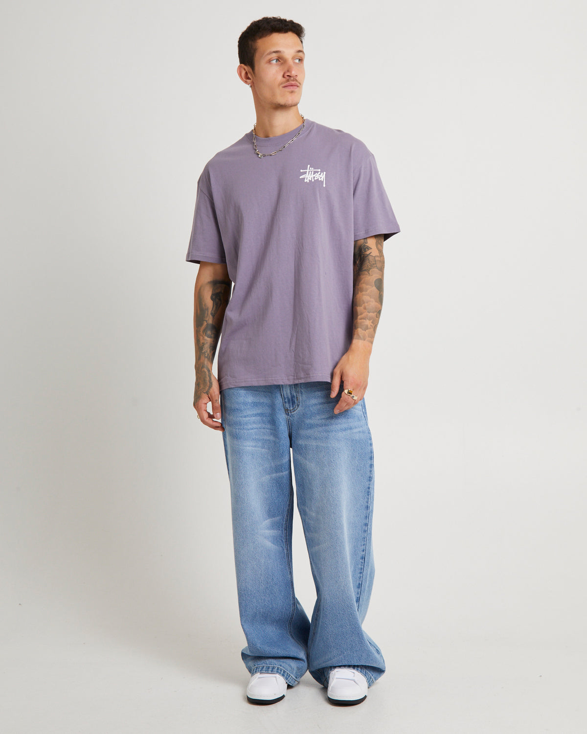 Graffiti LCB Short Sleeve T-Shirt MAUVE