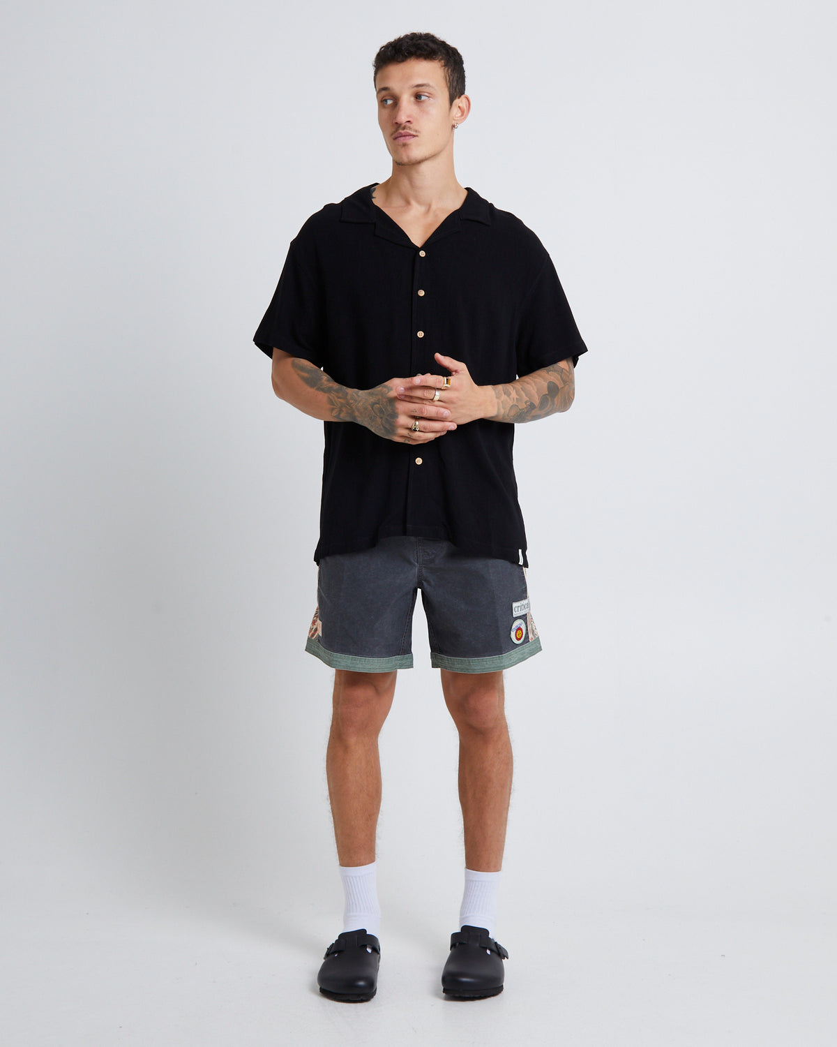 Ernie Resort Shirt BLACK
