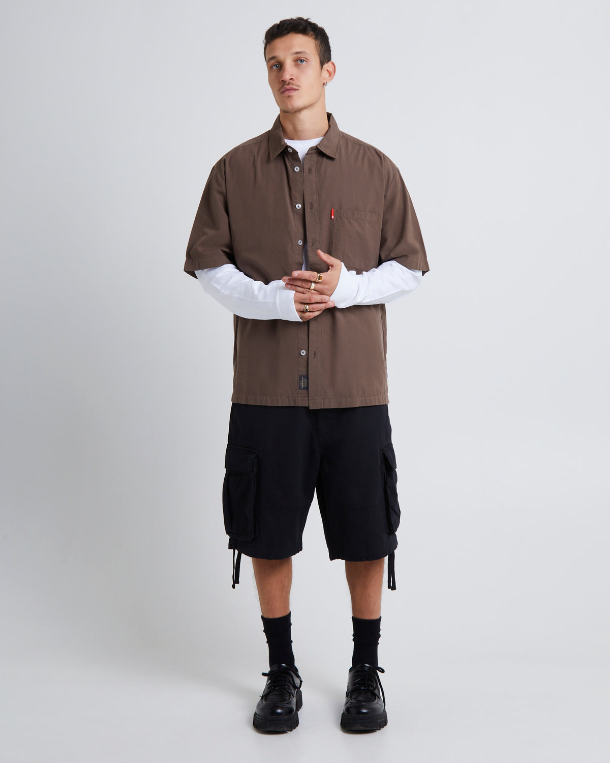 Solid Skate Shirt UMBER