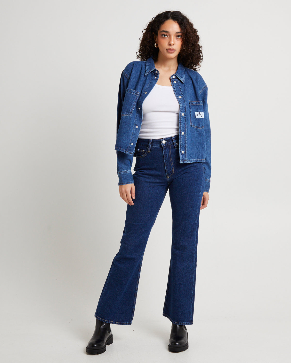 Authentic Bootcut Jeans INKY BLUE