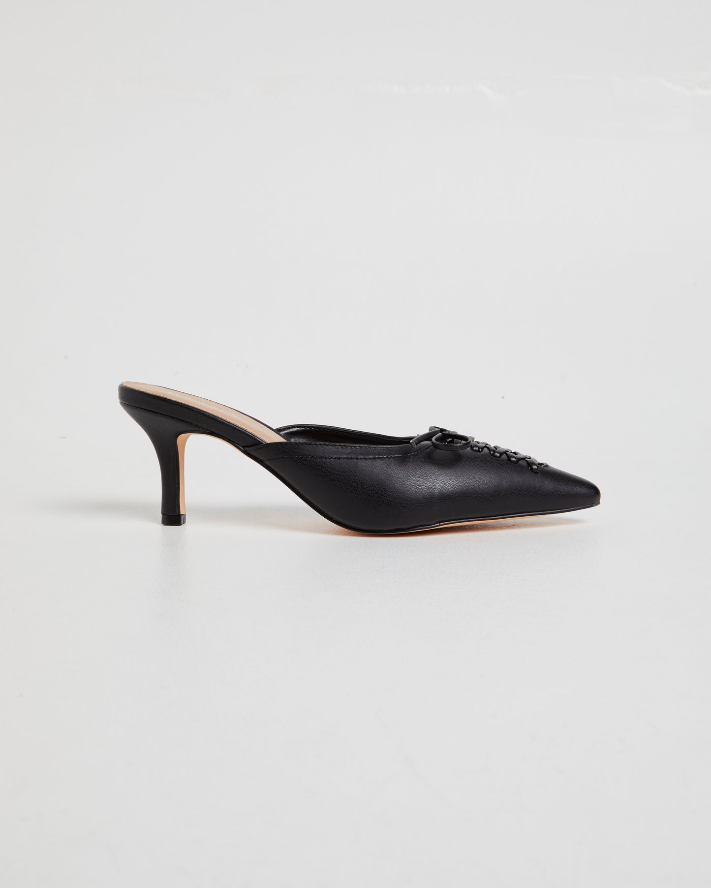 Jealous Black Smooth Heels