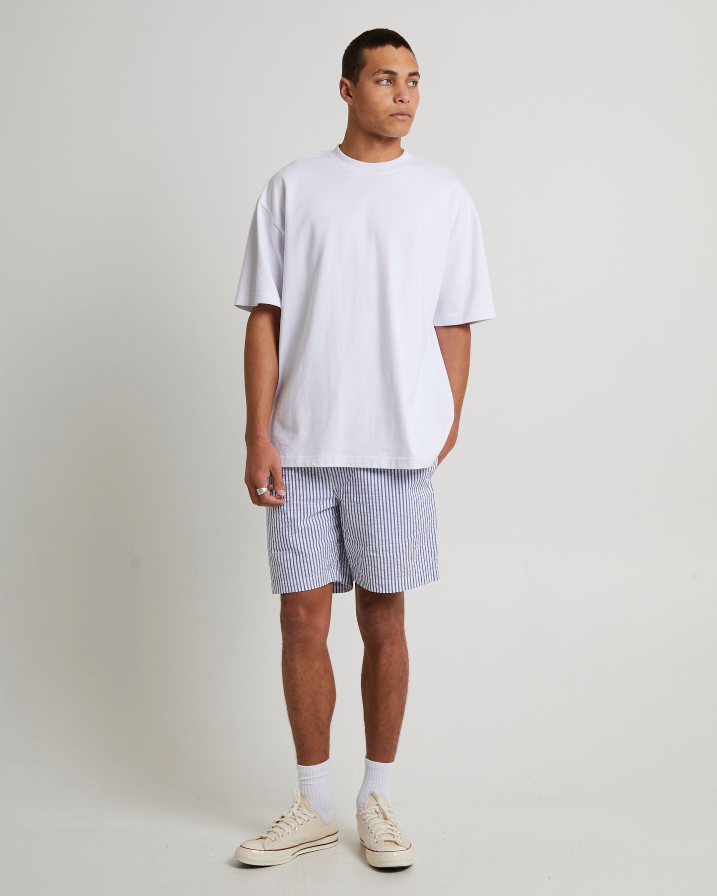 East Stripe Seersucker Short