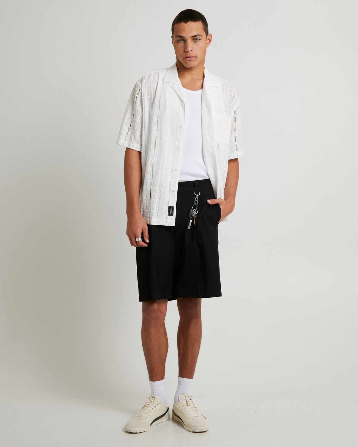 Montell Resort Shirt WHITE