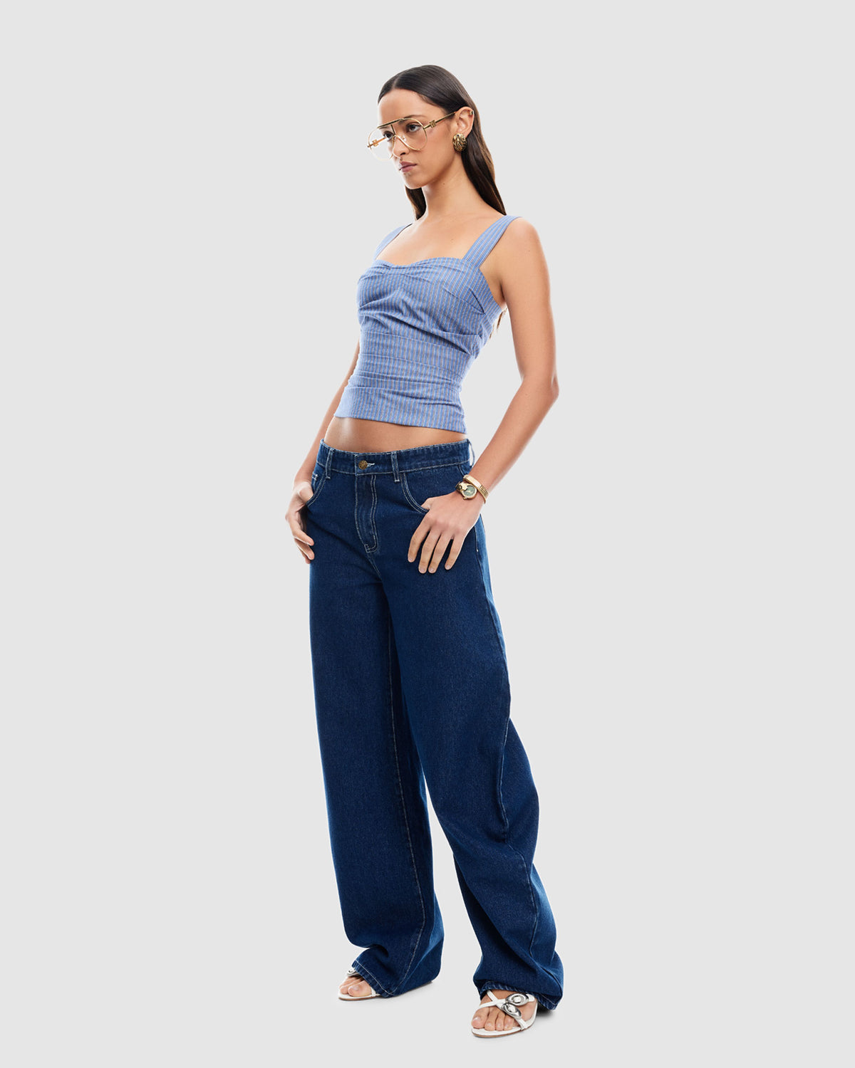 Horseshoe Denim Jeans DARK DENIM